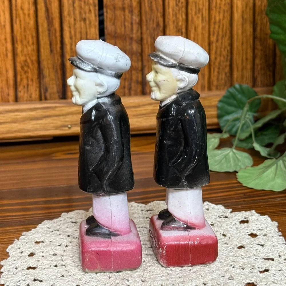 Salt Pepper Shakers Multi Fair Vintage Cap'n Pepper Nautical
